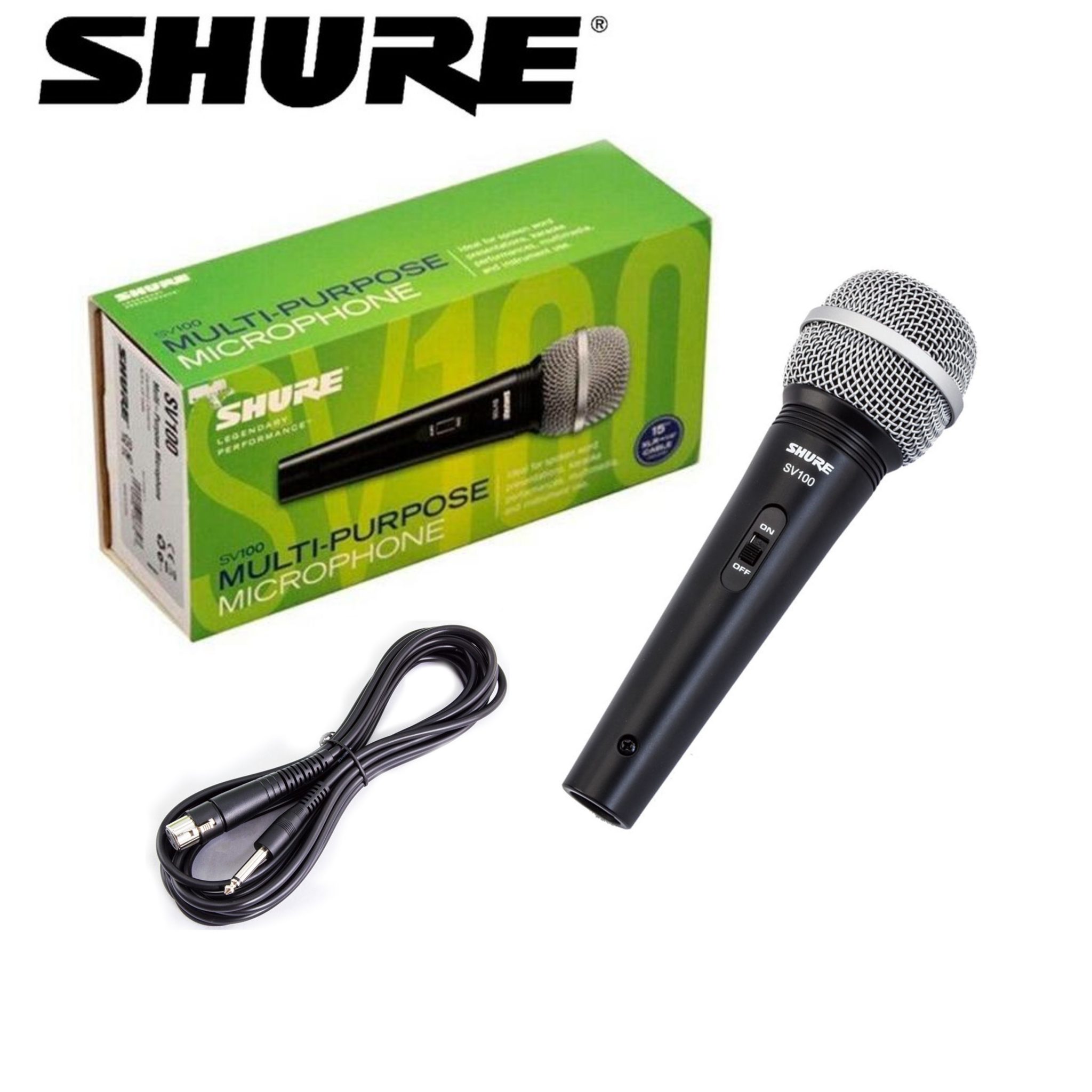 Shure sv100 a подключение к компьютеру