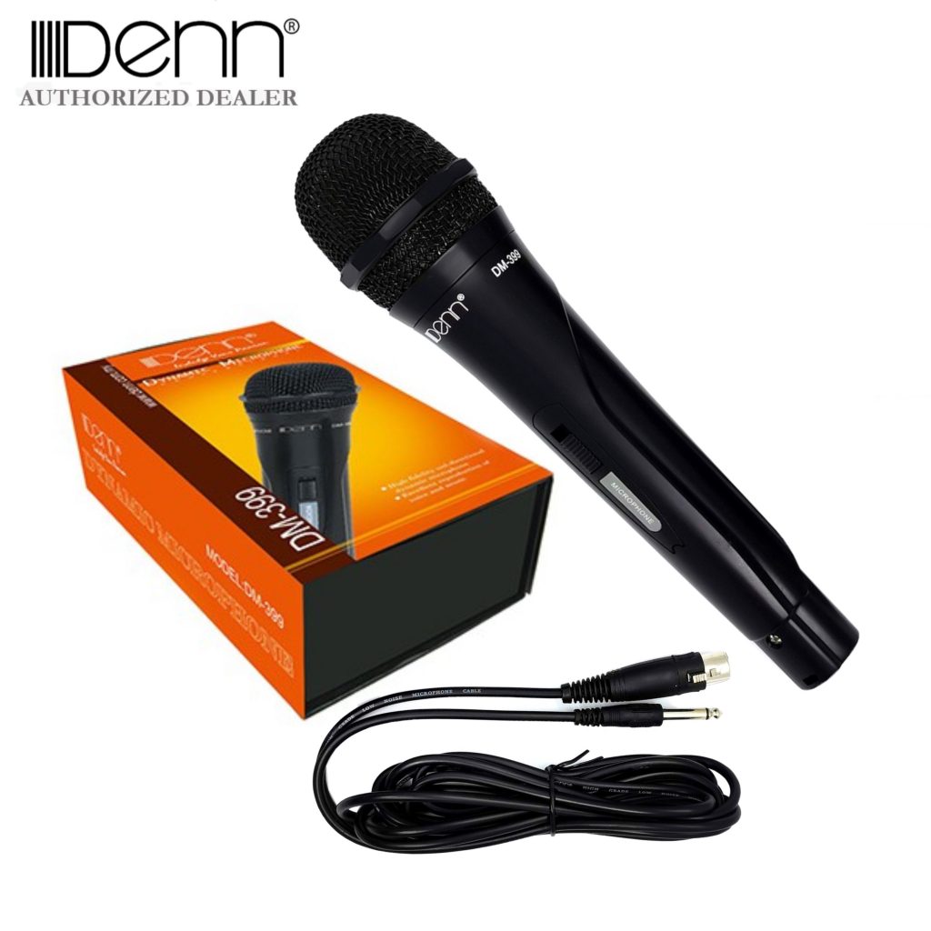 DENN DM399 Moving Coil Dynamic Microphone GW ELECTRIC SDN BHD