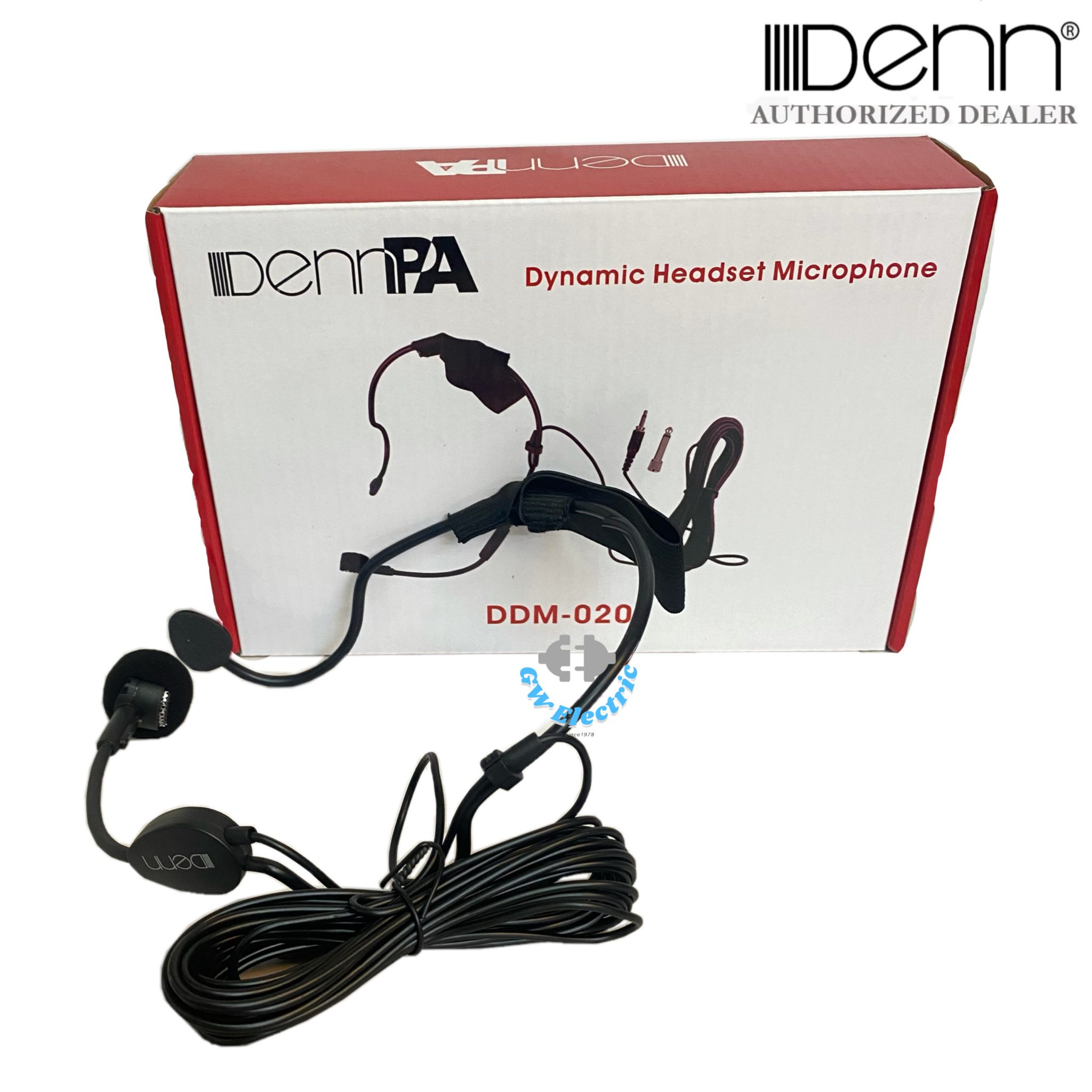 DENN DDM020 Dynamic Headset Microphone GW ELECTRIC SDN BHD