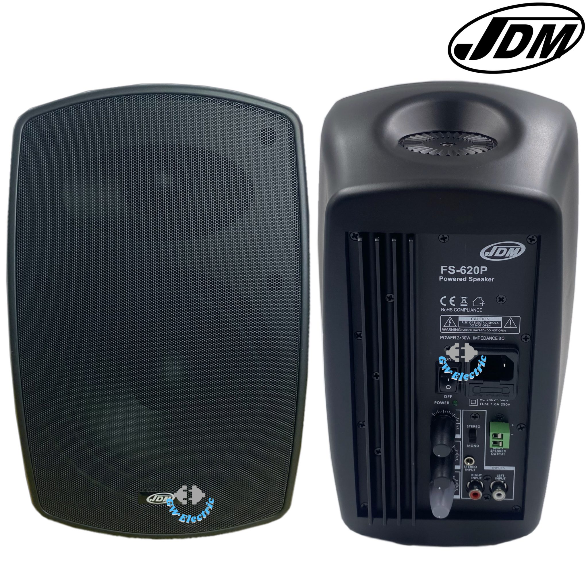JDM 32W 6″ FS620P Active Speaker Public Address Speaker GW