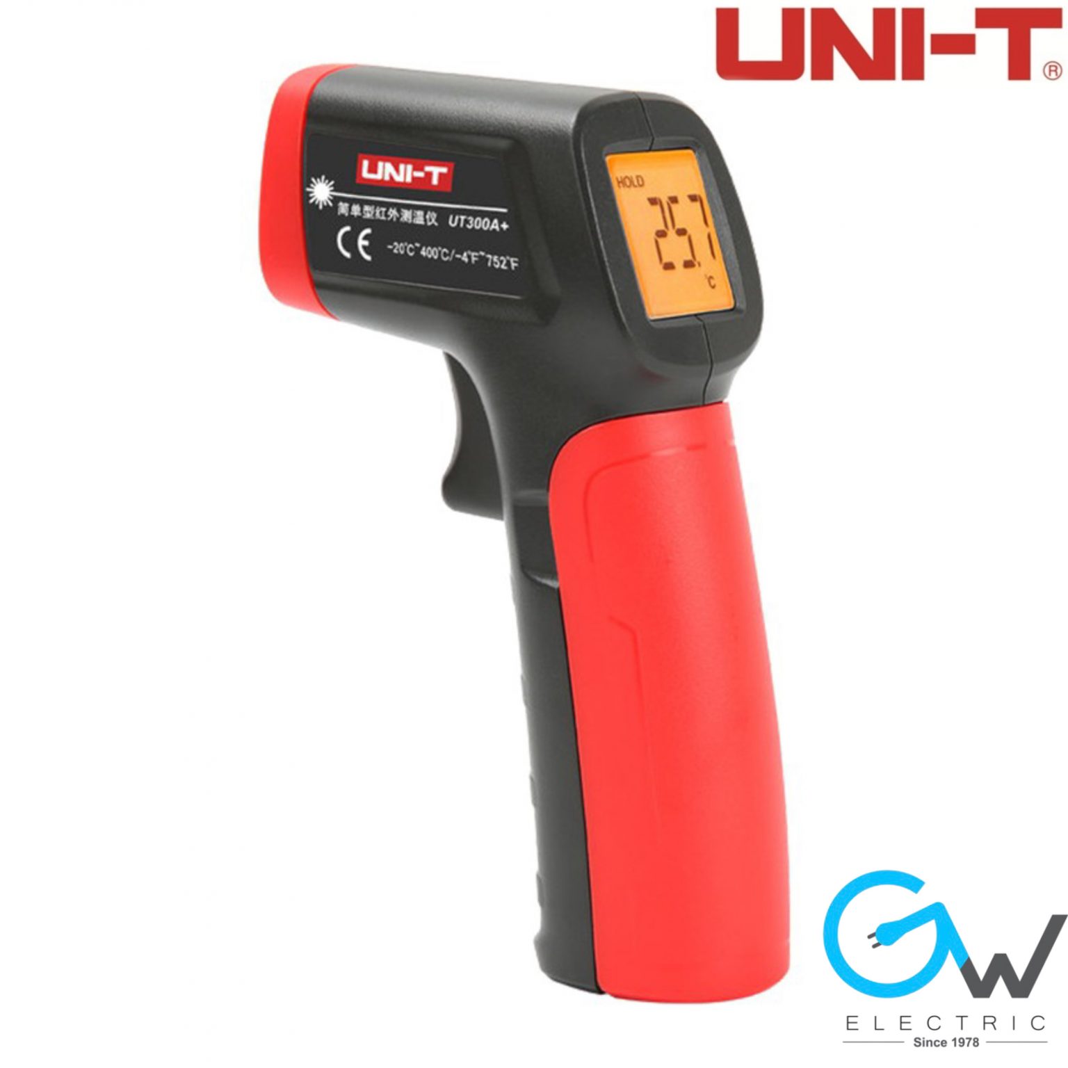 UNIT UT300A+ Laser Infrared Thermometer Digital Industrial Non Contact